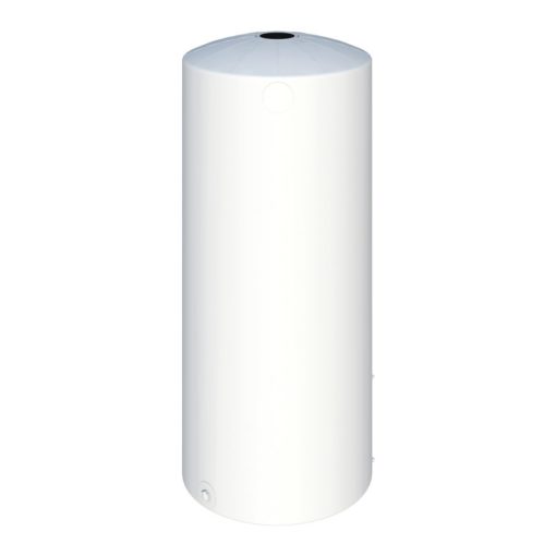 A 1,000 Ltr Tank - Translucent water heater on a white background.