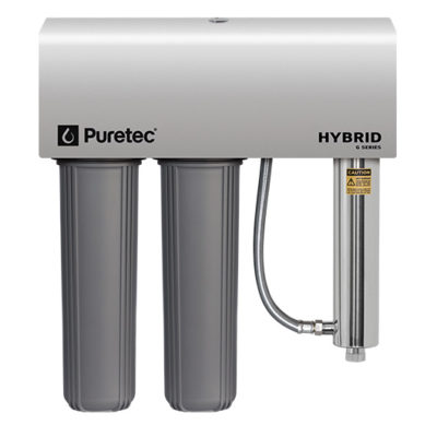 Hybrid G9 130 LPM water filtration system.